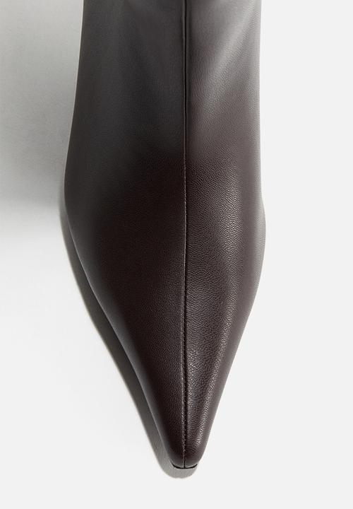 H&M - Knee-high boots - dark brown