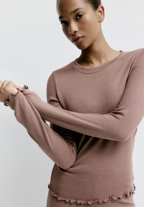 H&M - Brushed jersey pyjamas - mole marl