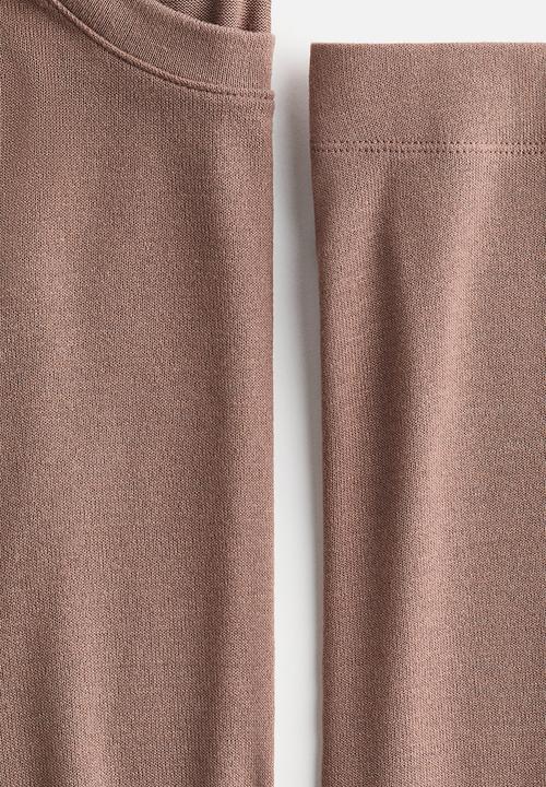 H&M - Brushed jersey pyjamas - mole marl