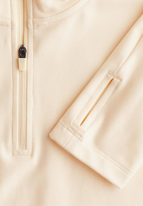 H&M - Sports jacket with softmove? - light apricot