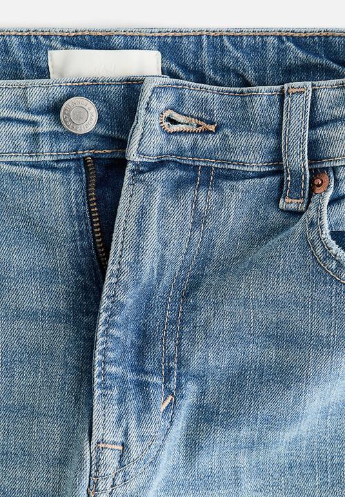 H&M - Flared high jeans - light denim blue