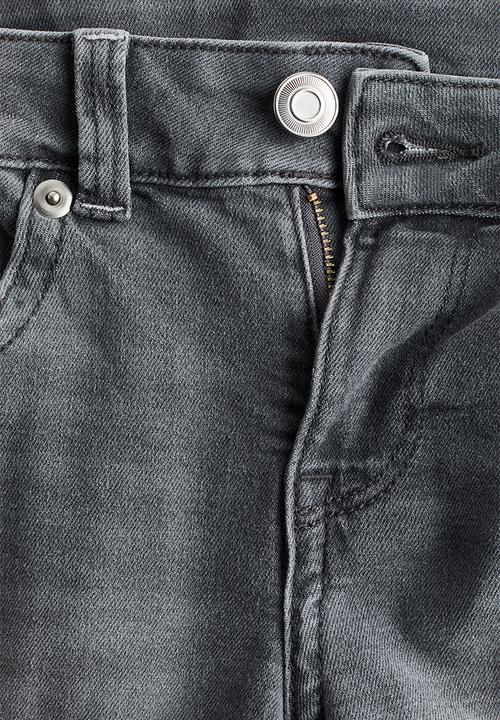 H&M - Flared low jeans - denim grey