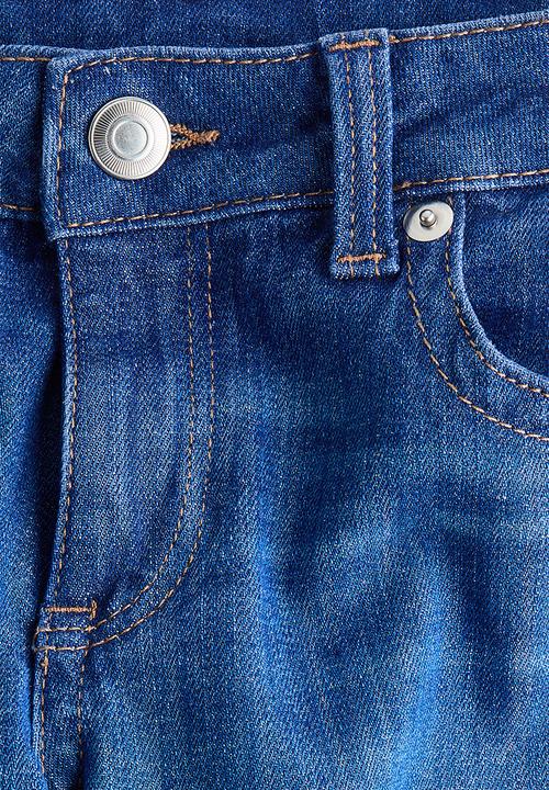 H&M - Flared low jeans - denim blue