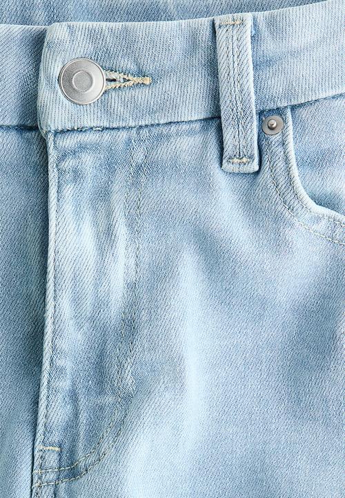 H&M - Wide high jeans - light denim blue