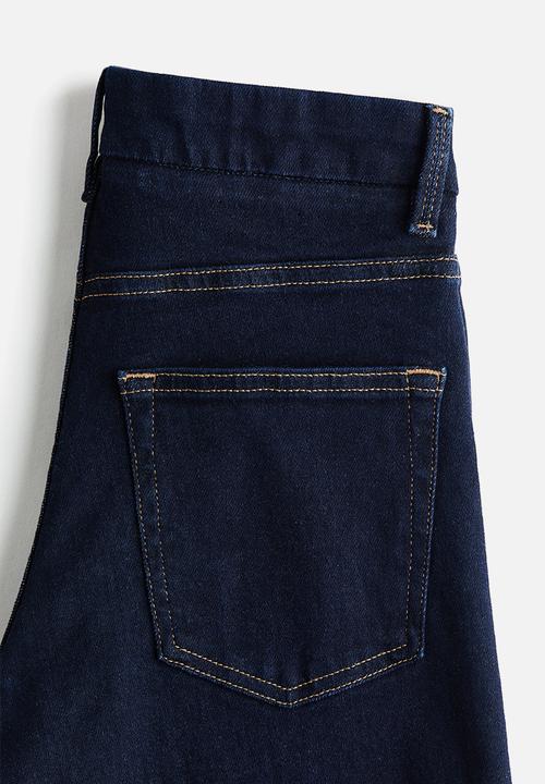 H&M - Wide high jeans - dark blue