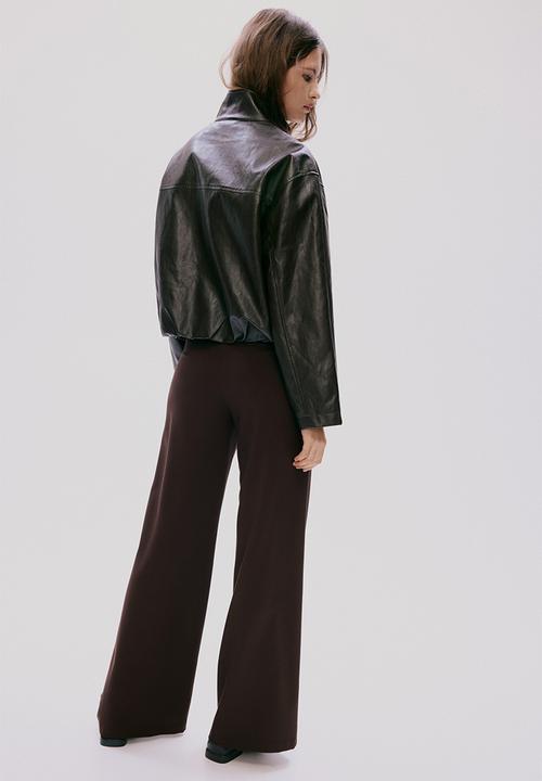 H&M - Tailored trousers - dark brown