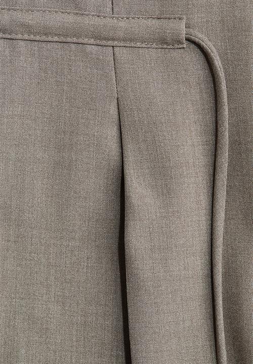 H&M - Tailored drawstring trousers - mole