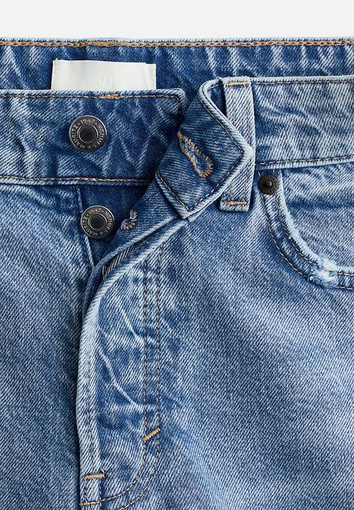 H&M - Wide regular jeans - light denim blue