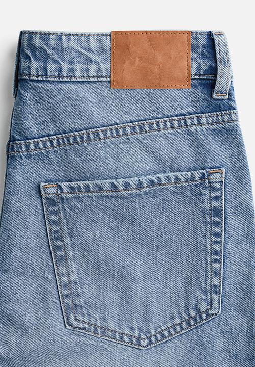 H&M - Wide regular jeans - light denim blue