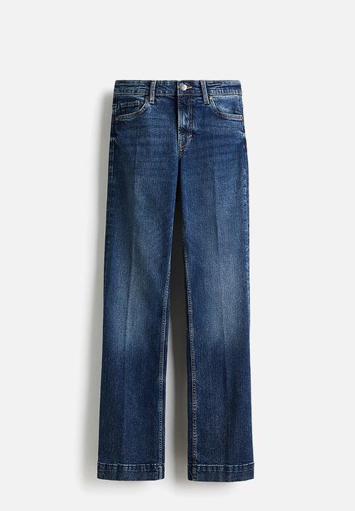 H&M - Bootcut regular jeans - denim blue