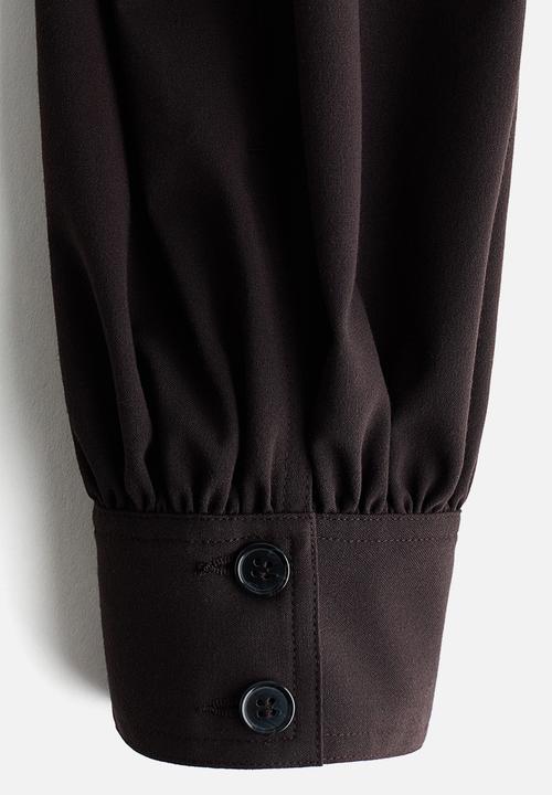 H&M - Balloon-leg trousers - dark brown