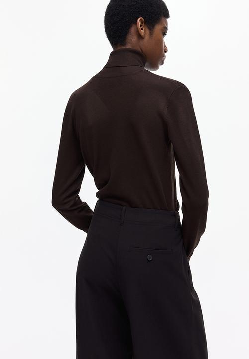 H&M - Balloon-leg trousers - dark brown