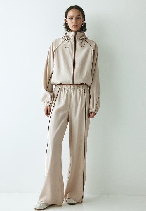 H&M - Oversized windbreaker - light beige