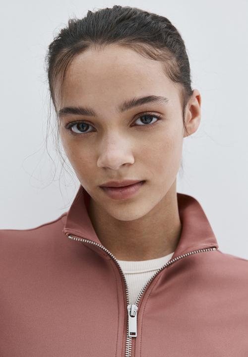 H&M - Track jacket - old rose