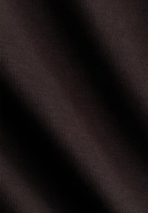 H&M - Short interlock top - dark brown