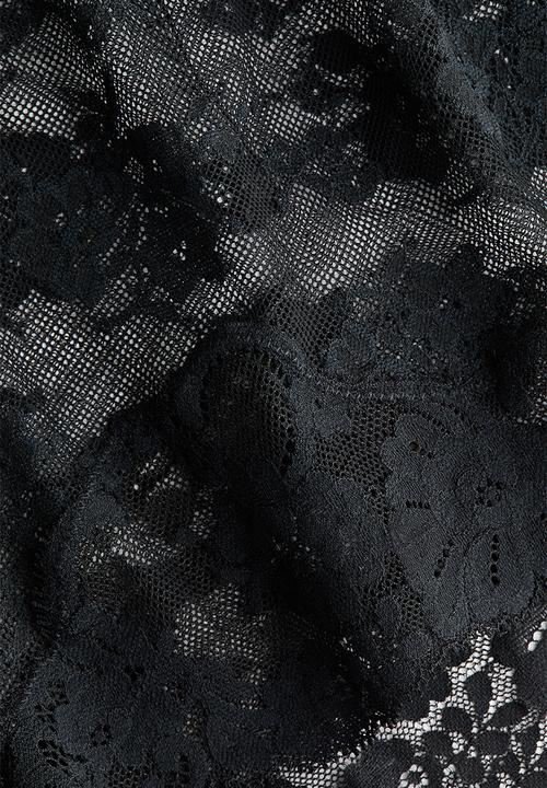 H&M - Lace shortie briefs - black