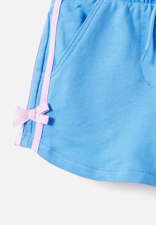 Cotton On - Kelcey Short - Blue Bonnet/Pale Violet