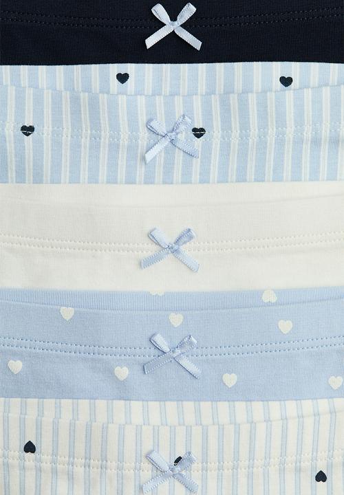 H&M - 5-Pack boxer briefs - blue/hearts