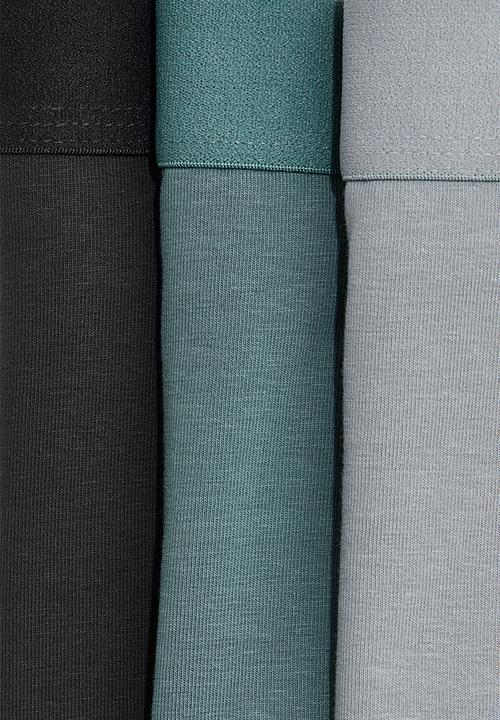 H&M - 3-Pack short trunks with lycra - turquoise