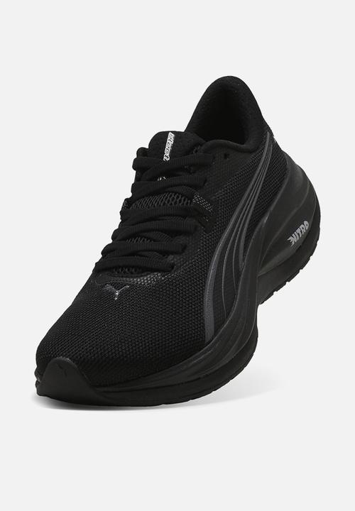PUMA - Electrify Nitro 5 Jr - Puma Black-Moody Gray-Puma Silver