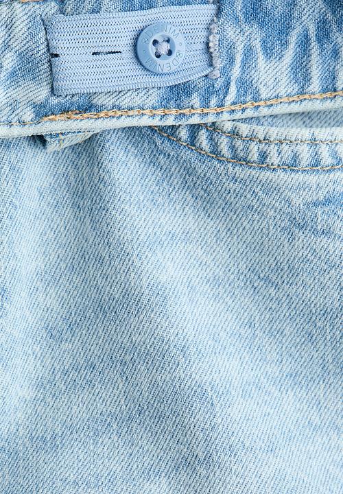 H&M - Wide leg jeans - light denim blue