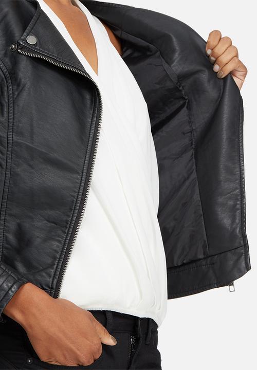 ONLY - Carly PU leather jacket