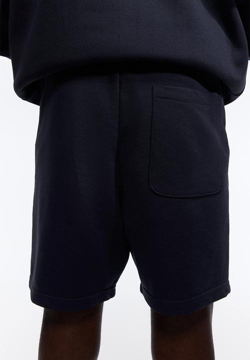 H&M - Regular fit sweatshorts - navy blue