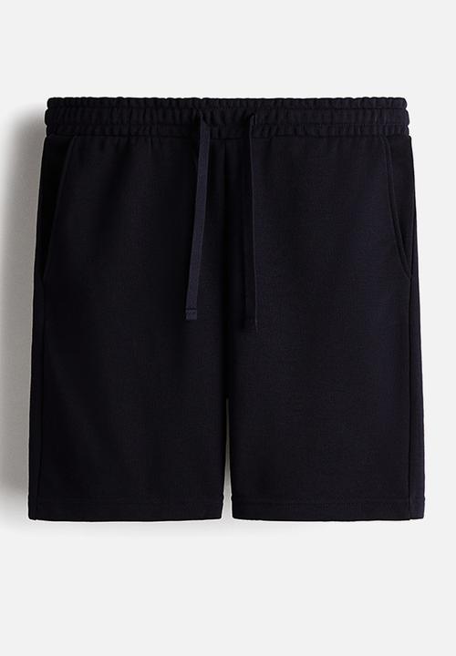 H&M - Regular fit sweatshorts - navy blue