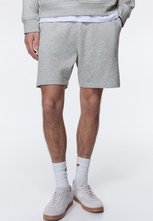 H&M - Regular fit sweatshorts - light grey marl