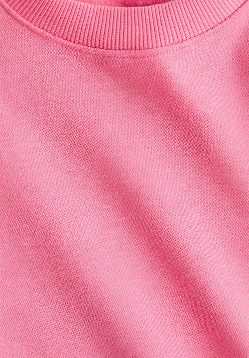 H&M - Oversized brushed-inside sweatshirt - dark pink