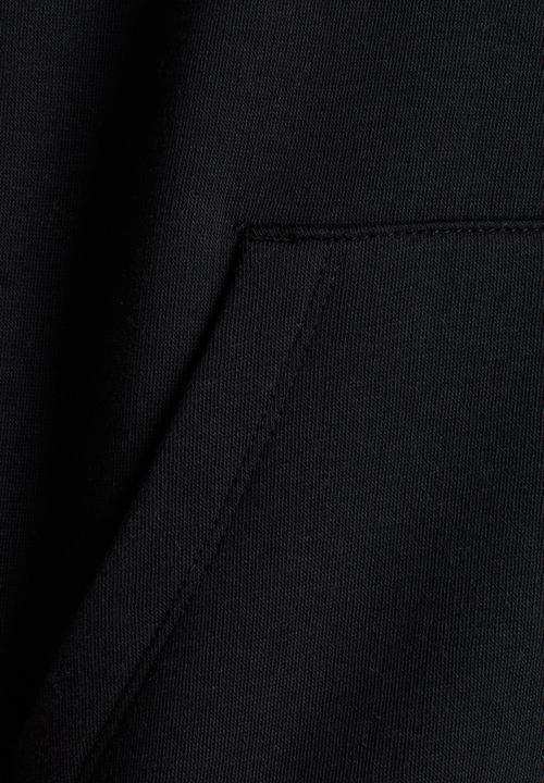 H&M - Zip-through hoodie - black