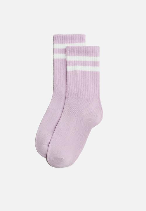 H&M - 5-Pack socks - pink/beige marl