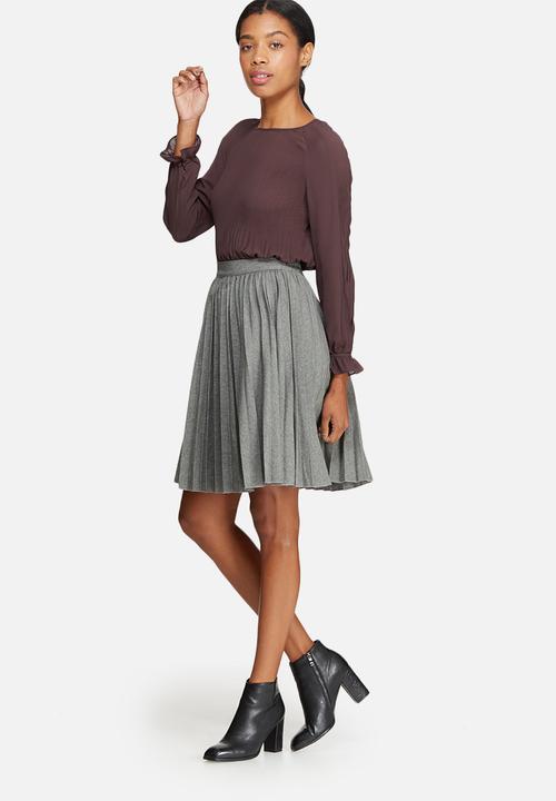 ONLY - Cherry pleat top