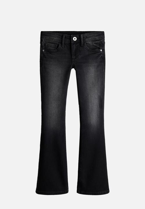 H&M - Flared leg low jeans - denim black