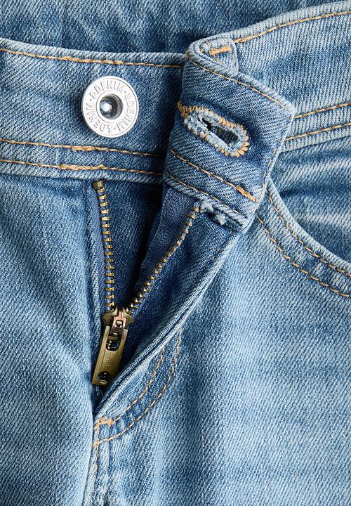 H&M - Flared leg low jeans - denim blue
