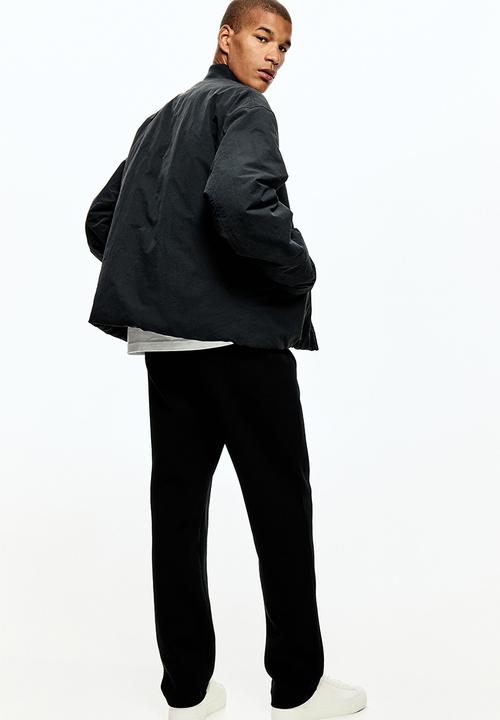 H&M - Regular fit tailored joggers - black