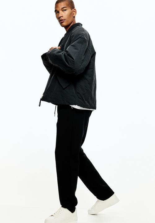 H&M - Regular fit tailored joggers - black