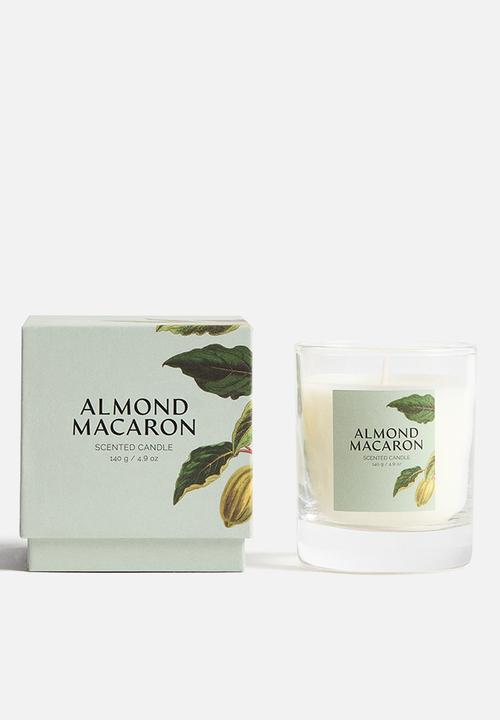 H&M - Scented candle in glass holder - almond macaron