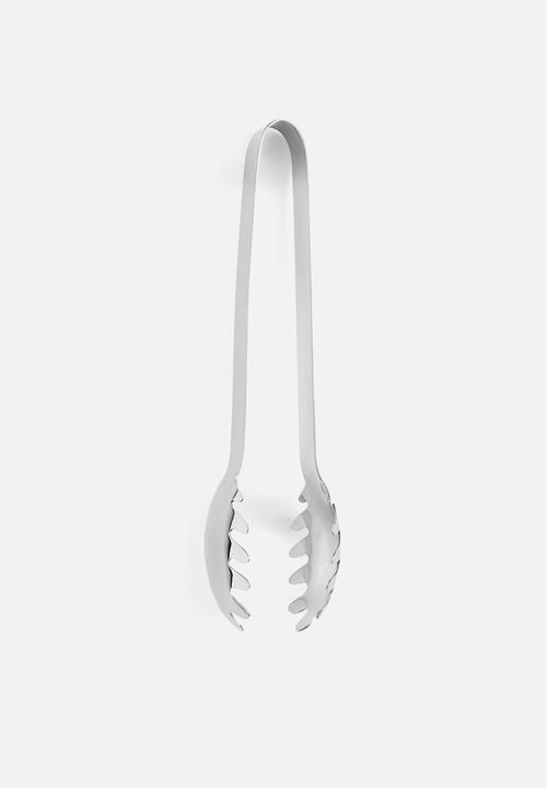 H&M - Stainless steel pasta tongs - silver-coloured