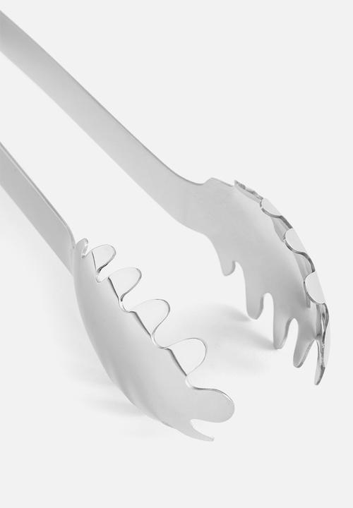H&M - Stainless steel pasta tongs - silver-coloured