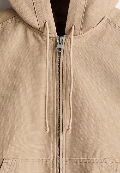 H&M - Hooded workwear jacket - beige