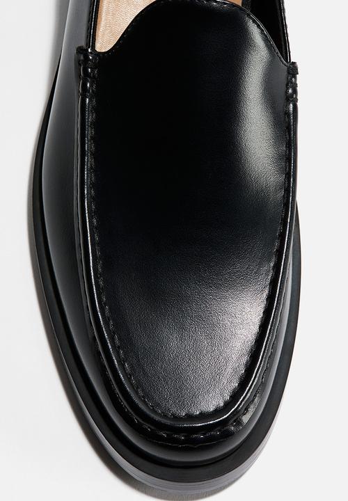 H&M - Moccasin-seam loafers - black