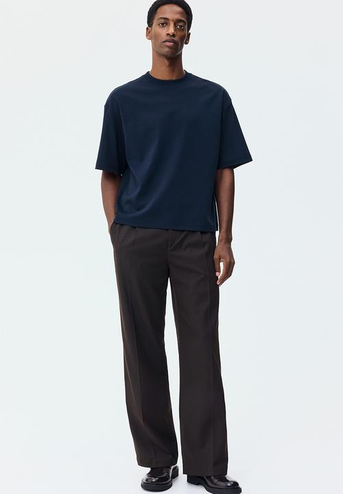 H&M - Oversized fit T-shirt - navy blue