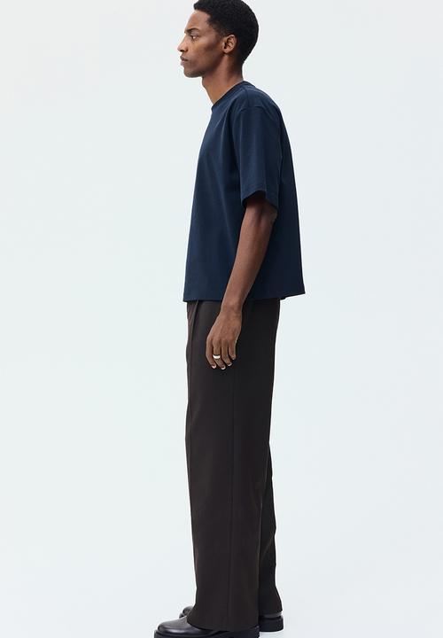 H&M - Oversized fit T-shirt - navy blue