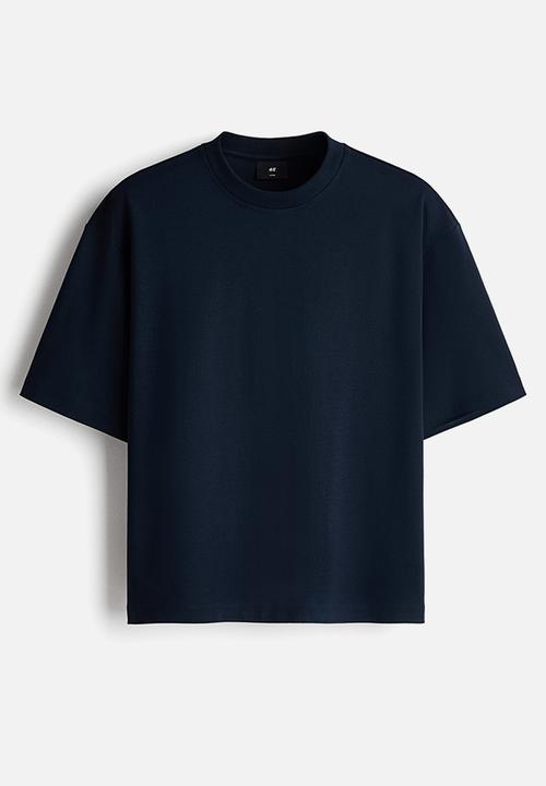 H&M - Oversized fit T-shirt - navy blue