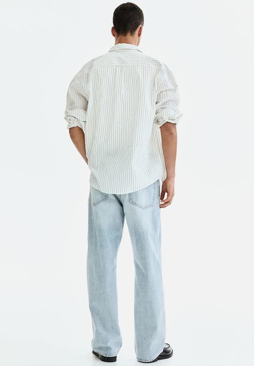 H&M - Loose jeans - light denim blue