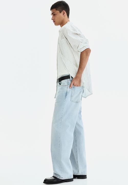 H&M - Loose jeans - light denim blue