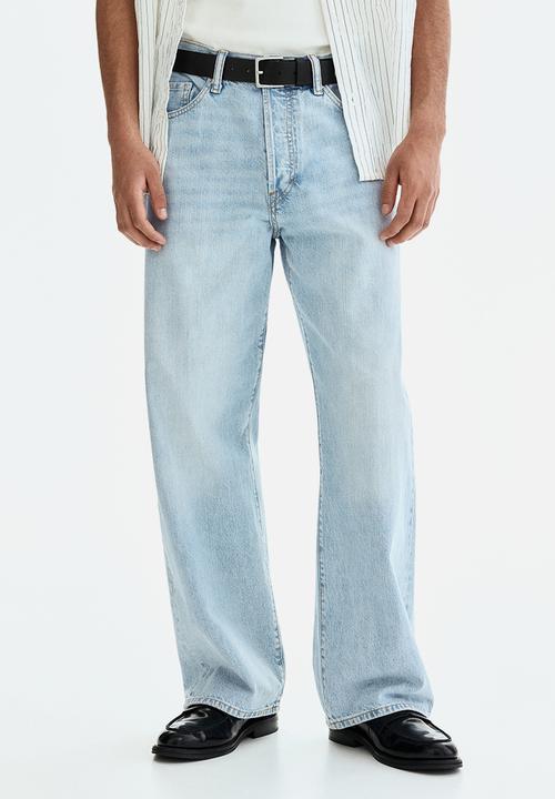 H&M - Loose jeans - light denim blue