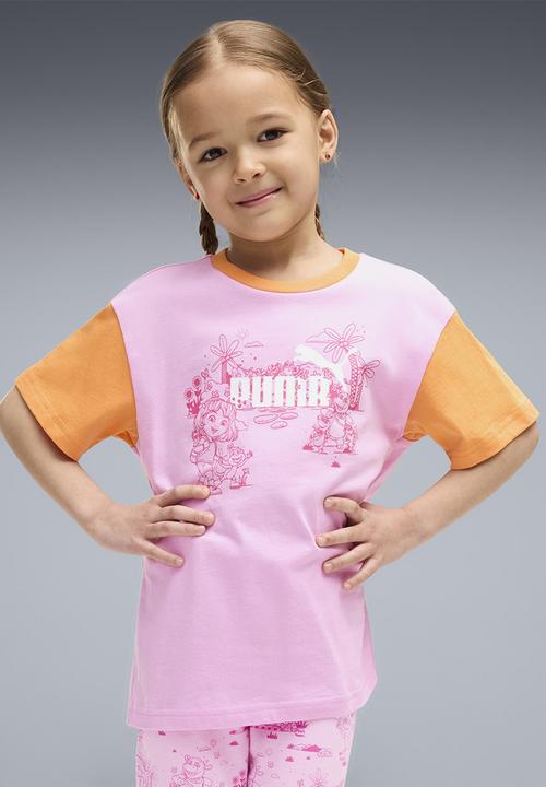 PUMA - Puma X Dora The Explorer Relaxed Graphic Tee - Mauve Glow