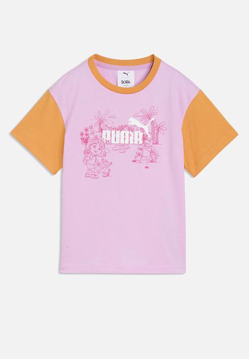 PUMA - Puma X Dora The Explorer Relaxed Graphic Tee - Mauve Glow